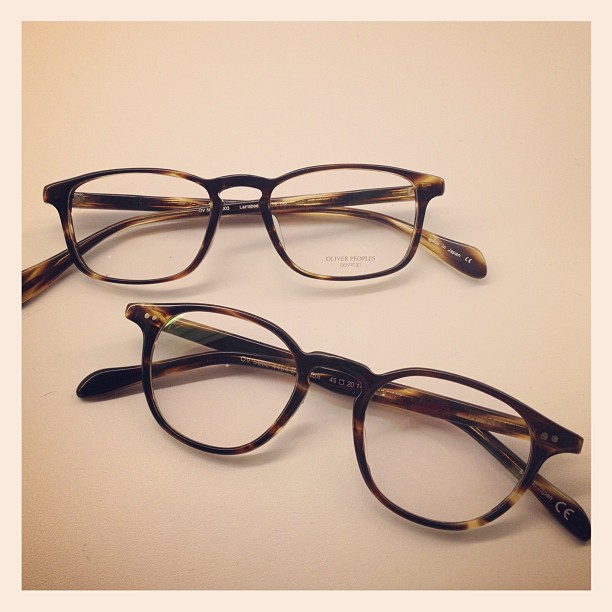 Oliver Peoples Larrabee and Emerson